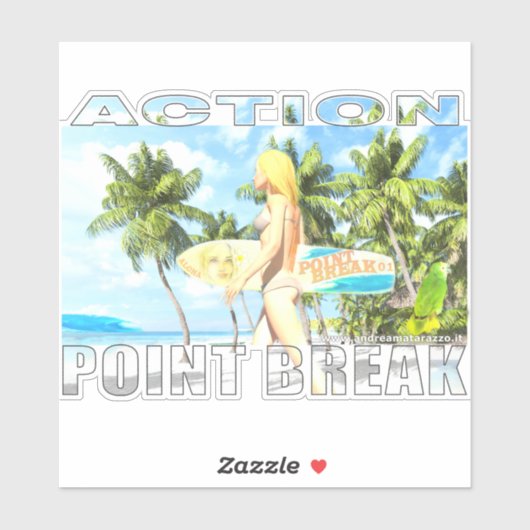 Aktion - Point Break 01 Aufkleber (Blatt)