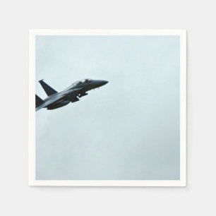 Aktion Themed, ein Kämpfer-Flugzeug Turing im Serviette