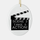 Aktions-Direktoren Clapboard Keramikornament (Rechts)