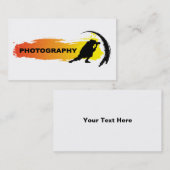 Aktions-Fotografie Visitenkarte (Vorne/Hinten)