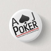 Aktions-Junkie-Poker-Buttone Button (Vorderseite)