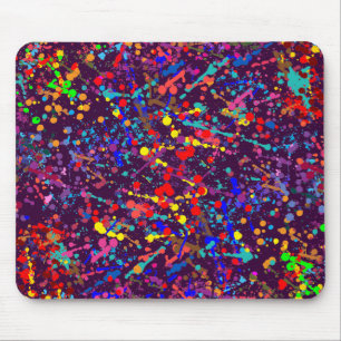 Aktions-Malerei-Spritzer-Kunst Mousepad