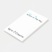 "Aktions-" personalisierte Anmerkungs-Auflagen - Post-it Klebezettel (angewinkelt)