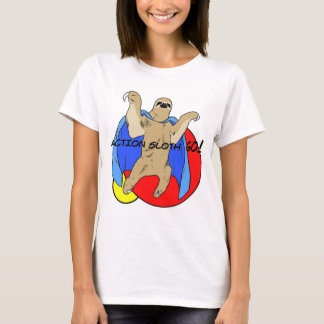 Aktions-Trägheit gefärbt T-Shirt