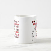 Aktions-Zahl Überraschungs-lustige Tasse (Mittel)