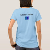 Aktionsbekleidung mit Original Artwork Design T-Shirt (Rückseite)