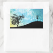 Aktionskorb auf einem Hügel #2 Rechteckiger Aufkleber (Tasche)