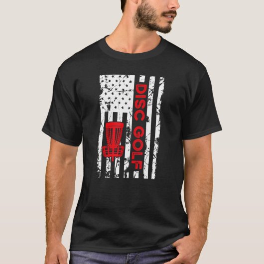 Aktionskorb "Disk Golf Flag" T-Shirt (Vorderseite)