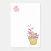 Aktionskorb für Blume - Nachhinweise Post-it Klebezettel (Vorderseite)