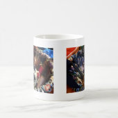 Aktionskorb für Häkeln und Thread Kaffeetasse (Mittel)