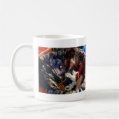 Aktionskorb für Häkeln und Thread Kaffeetasse (Links)