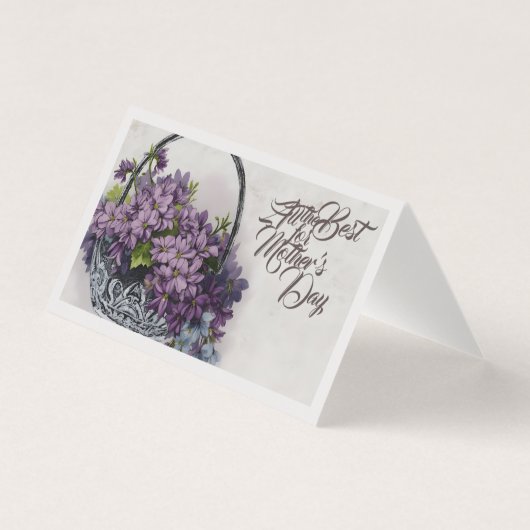 Aktionskorb für Vintage Blume - Muttertagsblut (Vorderseite)