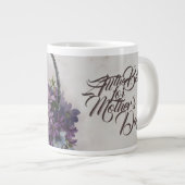 Aktionskorb für Vintage Blume - Muttertagsblut Jumbo-Tasse (Vorderseite Rechts)