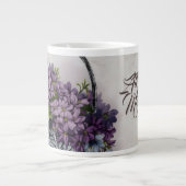 Aktionskorb für Vintage Blume - Muttertagsblut Jumbo-Tasse (Vorderseite)