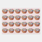 Aktionskörbe für Schaltflächen-Auflistungen Geschenkpapier Set (Vorderseite 2)