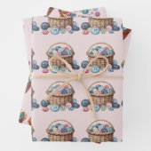 Aktionskörbe für Schaltflächen-Auflistungen Geschenkpapier Set (Beispiel)