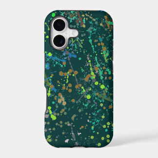 Aktionsmalerei-Splatter-Kunst
