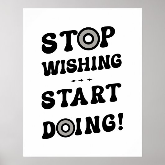 Aktionsmotivation Poster (Vorne)