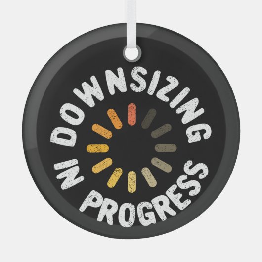 Aktionsplan für Gewichtsabnahme - Verringerung der Ornament Aus Glas (Vorderseite)