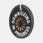 Aktionsplan für Gewichtsabnahme - Verringerung der Ornament Aus Glas (Vorderseite links)