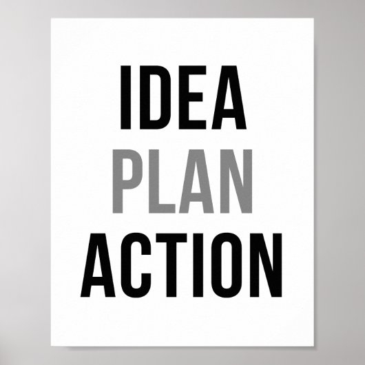 Aktionsplan Poster (Vorne)