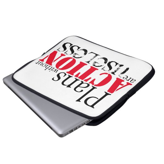 Aktionsplan - Stillstand Laptopschutzhülle (Vorne Knopf)