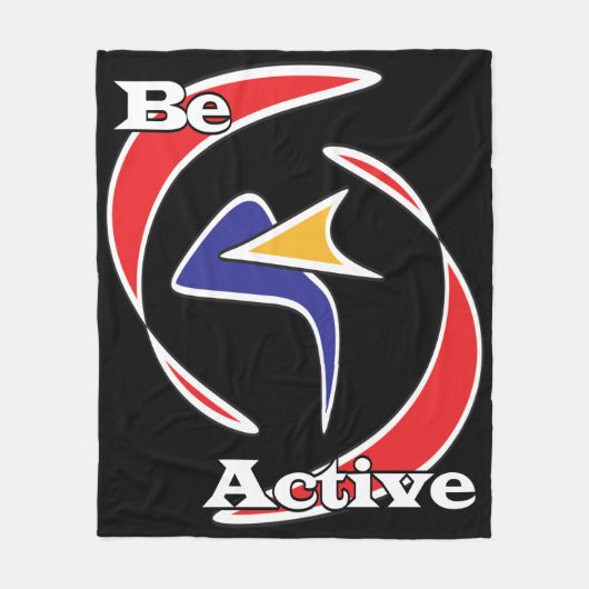 aktiv fleecedecke (Vorderseite)