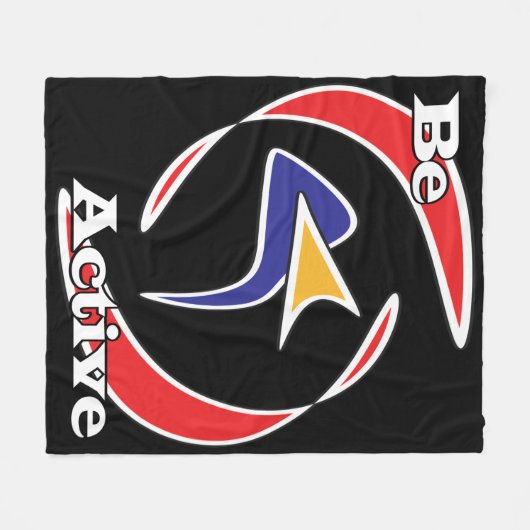 aktiv fleecedecke (Vorderseite (Horizontal))