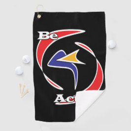 aktiv golfhandtuch