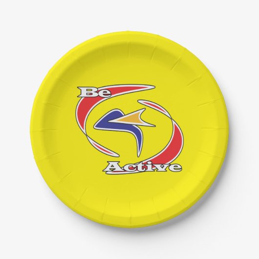 aktiv pappteller (Vorderseite)