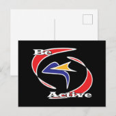 aktiv postkarte (Vorne/Hinten)