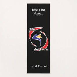 Aktiv und intelligent sein yogamatte