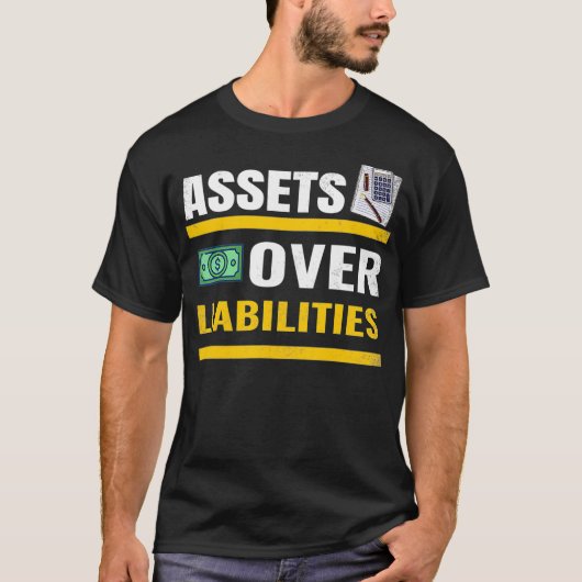 Aktiva über Passivbuchhalter CPA Steuersaison  T-Shirt (Vorderseite)