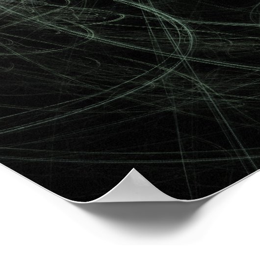 aktive Atome Poster (Ecke)