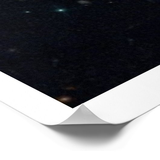 Aktive Black Hole Squashes Star Formation Poster (Ecke)