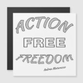 Aktive freie Magnetkarte (Vorne/Hinten)