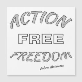 Aktive freie Magnetkarte