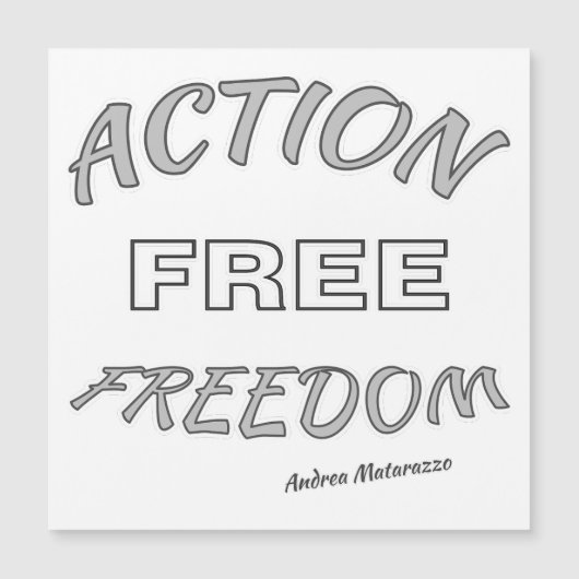 Aktive freie Magnetkarte (Vorderseite)