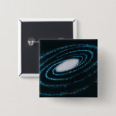 Aktive Galaxien Button (Vorne & Hinten)