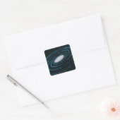 Aktive Galaxien Quadratischer Aufkleber (Umschlag)