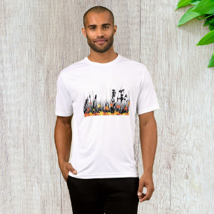 Aktive Herbstgrasmassen T-Shirt