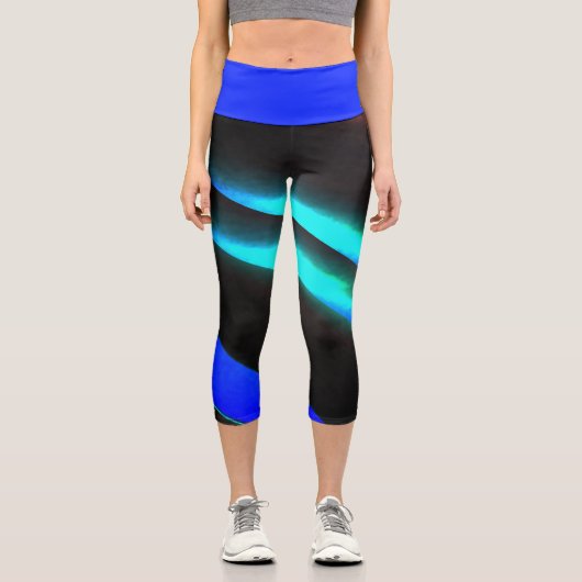 Aktive Nordlichter Capri Leggings (Vorderseite)