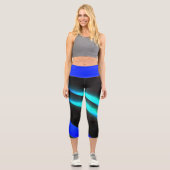 Aktive Nordlichter Capri Leggings (Vorderseite)