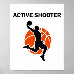 Aktive Shooter Sketll Liebhaber Männer Frauen 3 Poster