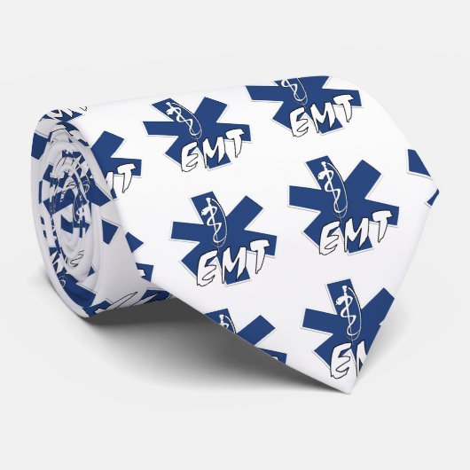 Aktiver EMT Stern der Leben-Krawatte Krawatte (Gerollt)