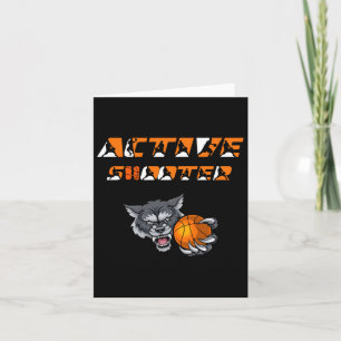 Aktiver Schütze Basketball 1 Karte