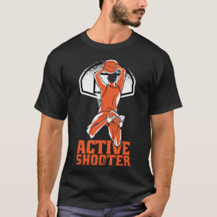 Aktiver Schütze Basketball Lustige Basketball-Zita T-Shirt