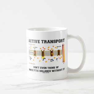 Aktiver Verkehr: kein osmolytisches Gleichgewicht Kaffeetasse