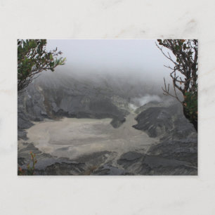 Aktiver Vulkan, Bandung Indonesien Postkarte