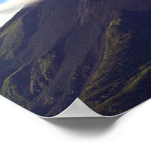 aktiver Vulkan Poster (Ecke)